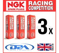 3x NGK BR8EG 3130 Racing Spark Plugs