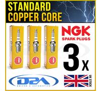 3x NGK DPR8EA-9 4929 Standard Spark Plugs For TRIUMPH T709 Tiger 98>