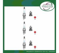 Spark Plugs Set 4x fits BMW 550 E60, E61 4.8 05 to 10 N62B48 NGK 12127526799 New