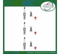 Spark Plugs Set 4x fits NISSAN X-TRAIL T31 2.0 07 to 13 MR20DE NGK 22401EA015