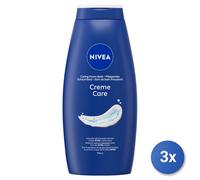 3X Nivea Bath 750 ML. Cream Care