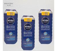3x NIVEA Men Anti-Dandruff Care Shampoo Cräftigt Power Bamboo Extract 250 ml