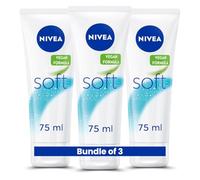 3x NIVEA Soft Moisturiser Cream for Face, Hand and Body 75ml