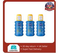 3x Nivea Sun Spray Factor 30 200ml