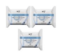 3x No7 Biodegradable Makeup Remover Wipes 30