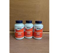 3x NOW Foods Vitamin B5 Pantothenic Acid 500mg 100 Vegetarian Capsules Metabolis