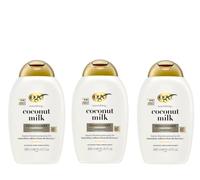 3X Ogx Coconut Milk Moisturizing Hair Conditioner 385ml
