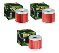 3x oil filter Kreidler Supermoto 125 DD 08-15 Hiflo HF131