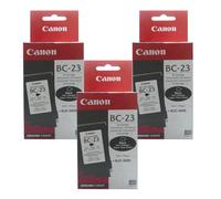 3x Original Canon Ink Cartridge BC-23 Black for BJC 5000 5100