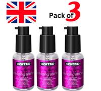 3x OSMO Blinding Shine Serum 50ml - Bulk Value Pack Hair Gloss Duo - Anti-Frizz