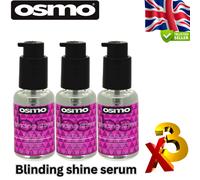 3X Osmo Blinding Shine Serum 50ml Perfect for taming straight or curly hair