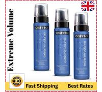 3X Osmo Extreme Volume Mega Style FOAM - NON STICKY & HEAT PROTECT ALSO - 245ml