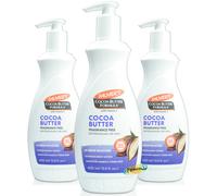 3x Palmers Cocoa Butter Formula Fragrance Free Body Lotion Vitamin E 400ml