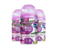 3x Perfect Scents Automatic Air Freshener Refill Spray - Magnolia Muse (3x250ml)