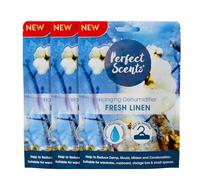 3x Perfect Scents Hanging Dehumidifier Scented - 180g (Fresh Linen)