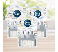 3x Plug In Refill Oil For 3 Volution White Flowers Perfect Scents