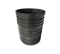 3X Polydrain 320mm Underground Drainage Inspection Chamber Riser Circular Round Riser For Manhole System Overall Height 158mm
