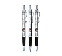 3X Queen Elizabeth II Platinum Jubilee Ballpoint Pens Commemorative Memorabilia Souvenirs Ballpen Gift Set (By LILAJ)
