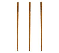 3X Raw Wooden Poker - Small Size - 113mm - Bundled by GetInStyle Shop