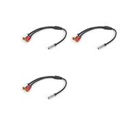3X RCA Cable 2RCA Male to 3.5mm Female Audio Aux Cable 3.5mm Jack Rca Cable for MP3 Phone Home Theater DVD 2RCA