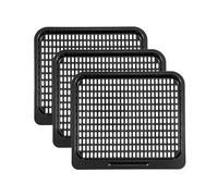 3X Replacement Cooking Plate Cooking Rack for Air Fryer Ovens Dishwasher Safe Pan Plate