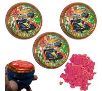 3x Responsive YoYos for Beginners, Trick Yoyo with Strawberry Bubble Gum for Kids and Adults, Durable Plastic Yoyo with Auto Return for String Tricks & Fun Practice