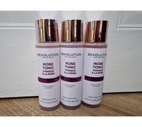 3x Revolution Skincare Rose Tonic Restoring Vegan Cruelty Free 200ml New