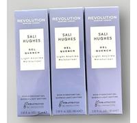 3X Revolution x Sali Hughes Gel Quench Light Anytime Moisturiser 60ml X3 Sealed