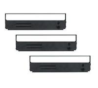 3x Ribbon for OKI Microline ML 393 394 395 C Elite Highprint 4400 NYLON