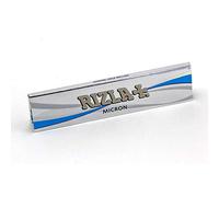 3x Rizla Micron King Size Slim (Micron Thin) Smoking Rolling Papers - 5 Booklets
