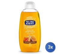 3X Roberts Shower/Shampoo 250 Ml. Moisturizing Honey/Maple