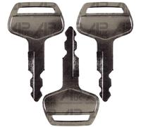 3x S450 Key Replacement for Case IH Linkbelt JCB Sumitomo Plant Excavator Dumper Digger