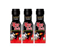 3x Samyang Buldak Hot Chicken Flavor Sauce 200g HALAL Korean Spicy Noodle Dip