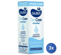 3x Sauber Deodorant Cream 35 Ml. Deocare 7 Days