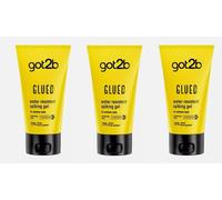 3x Schwarzkopf Got2b Glued Water Resistant Spiking Glue for Screaming Hold 150ml