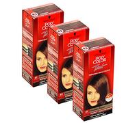 3x Schwarzkopf Poly Color Permanent Hair Colour Medium Brown 41
