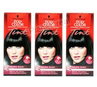 3x Schwarzkopf Professional Poly Color Tint Permanent Hair Dye All Shades Unisex