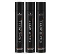 3x Schwarzkopf Silhouette Super Hold Hair Spray 500 ml Each = 1500ml