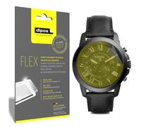 dipos I 3x Screen Protector compatible with Fossil Q Grant - Covers Screen 100% - Protective Film