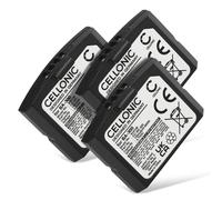 3x Sennheiser HC-BA300 BA300 500898 NCI-PLS100H Battery Replacement 150mAh