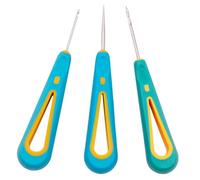 3X/Set Round Hole Cone Hand Drills for DIY Candle Molds Silicone Molds Making Punch Needle Candle Wick Tool Easy to Use
