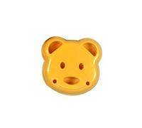 3X/Set Small Rice Ball Mould Bear Cartoon Pattern DIY Sushi Bread Mold for Home Kids Girls