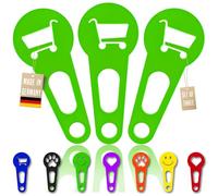 3x shopping cart chip that can be removed immediately as a key chain; 3 pieces in a set shopping cart release shopping cart unlocker; handmade 3D printing (Shopping cart, Green)