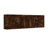 (white) vidaXL 3x Sideboards Engineered Wood Cupboard Storage Cabinet Multi Colours