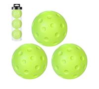 3x Silent Pickleball Balls - Quiet Foam Pickleball for Indoor / Outdoor Practice, Soft Cavity Design for Heating Drill, Ideal for Backyard, Lawn, Gyms, Patios | Ball