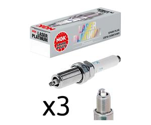 3x Spark Plug NGK 95463 PKER7A8EGS Fits Audi Cupra Seat Skoda VW