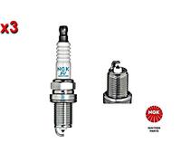 3x Spark Plug NGK Fits AUDI A3 BENTLEY SEAT Alhambra SKODA VW 95-11 101000016AB