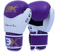 3X Sports Boxing Gloves for Training and Sparring Muay Thai, Kickboxing, MMA Premium Padding for Wrist Support Ideal for Bags, Pads and Drills 10oz 12oz 14oz 16oz