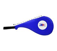 3X Sports Taekwondo Double Kick Pads Target Boxing Taekwondo Karate Kickboxing Training TKD Kicking Pad Practice Kick Target Training Double Face Kick Foot Pad Martial Arts Equipment Sporting Goods