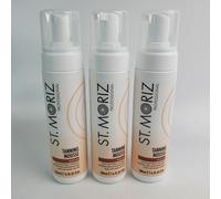 St Moriz Professional Instant Tanning Mousse in Medium | Fast Drying Vegan Fake Tan | With Aloe Vera & Vitamin E | For Streak Free Medium Golden Glow | Dermatologically Tested & Cruelty Free | 200ml